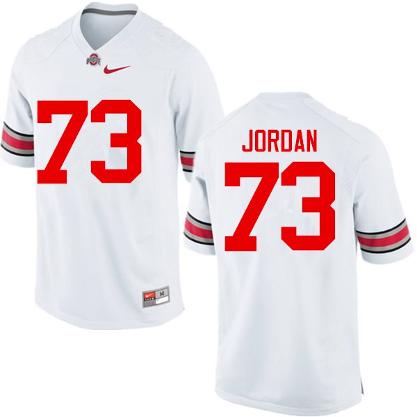 Ohio State Buckeyes #73 Michael Jordan Men College Jersey White OSU16311